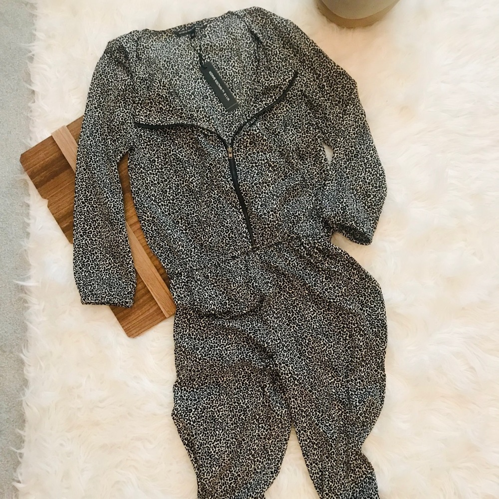 Walter Baker animal print jump suit 🖤